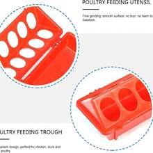 1pc Small Chicken Feeder, Automatic Poultry Waterer, Quail Feed Dispenser, Chicken Feeding Trough, Automatic Poultry Feeder, Quail Chick Feeding Trough - Poultry Feeder - View 2