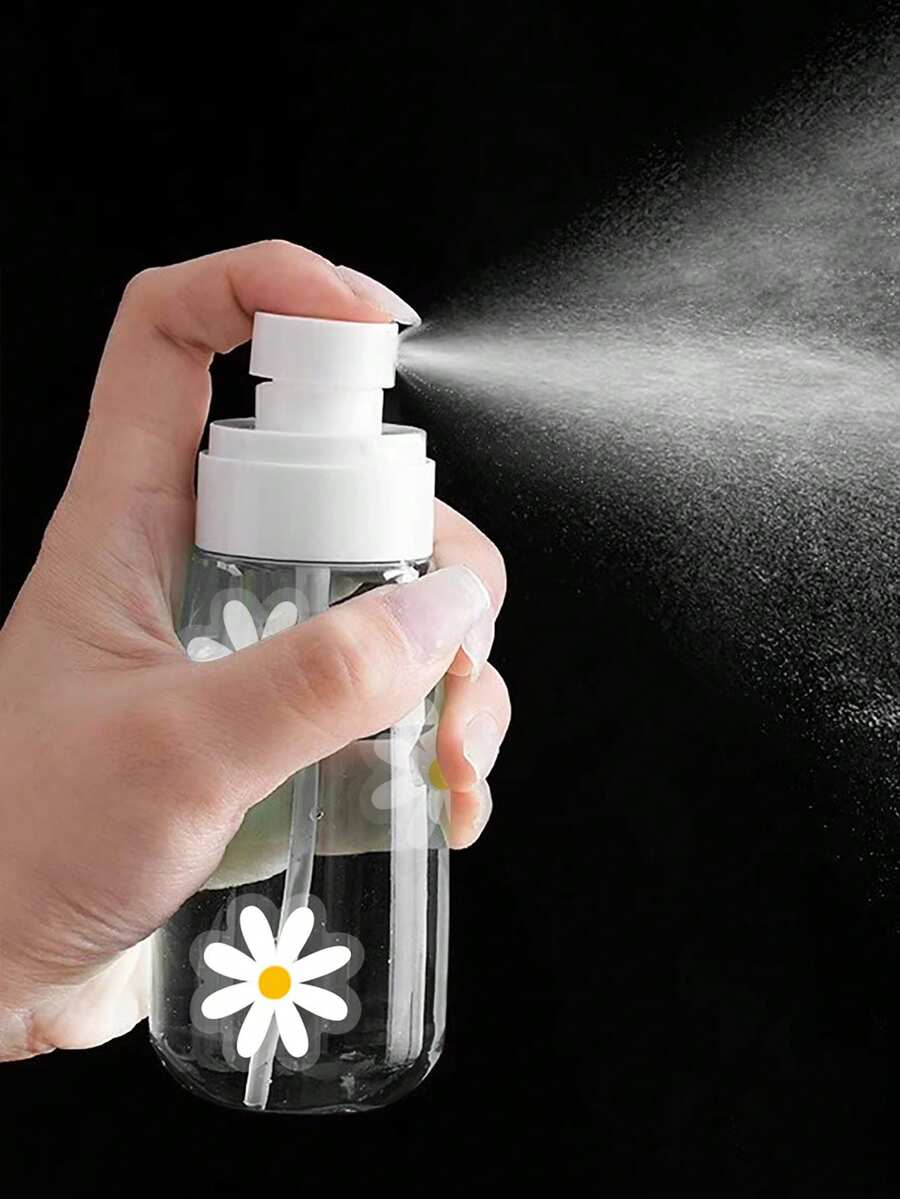 1 chai xịt phun sương trong suốt 60ml/100ml, có thể nạp lại nước hoa hồng, chai đựng nước hoa, chai nhỏ gọn du lịch.