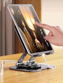 360°可调节笔记本电脑支架，全金属可折叠伸缩升降散热支架 - 查看 8