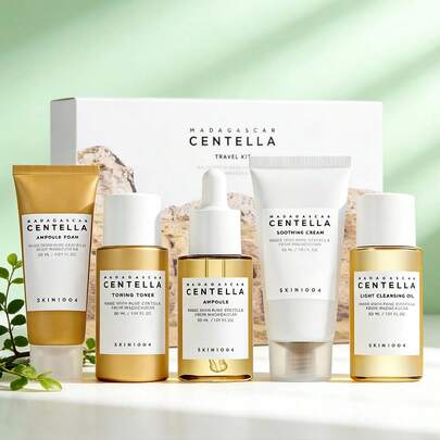 [SKIN104 Official Shop] Madagascar Centella Travel Kit - Moisturizing Gentle Skincare Kit