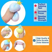 1 món đồ chơi bóp hình quả dứa mini màu ngẫu nhiên, đồ chơi giảm căng thẳng bằng trái cây mềm mại, phù hợp cho người lớn - Bóp, kéo giãn, giật, giảm căng thẳng, làm dịu tâm trí. - Màu ngẫu nhiên - Xem 5