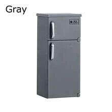 1:24 Miniature Fridge Model Doll House Fridge Retro Kitchen Appliances For Blyth Doll Toy - Multicolor - View 11