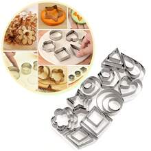 Bộ 30 khuôn cắt bánh quy mini, khuôn cắt đất sét polymer hình trái cây và rau củ nhỏ bằng thép không gỉ, bộ khuôn cắt bánh quy hình học, Bộ 33 khuôn cắt bánh quy mini, khuôn cắt đất sét polymer hình trái cây và rau củ nhỏ bằng thép không gỉ, bộ khuôn cắt bánh quy hình học - Xem 3