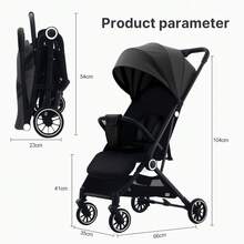 Baby Strollers - Black - View 8