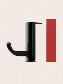 Headphone Stand Hook Hanger, Suitable For PC Over-Ear Headphones, Monitor, Desk, Wall Game Storage Rack, Compact & Sturdy Headset Holder That Not Only Provides Firm Support But Also Saves Space,12 Pcs Furniture Touch Up Kit Markers & Amp Filler Sticks Wood Scratches Restore Scratch Patch Paint Pen Wood Composite Repair Crayon Markers,Free Pencil Shar R - 2件/黑色 - 查看 3