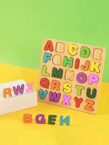 1 Bộ Đồ Chơi Xếp Hình Bằng Gỗ Cho Trẻ Em - Đồ Chơi Giáo Dục Tương Tác - Nhiều màu - Xem 5