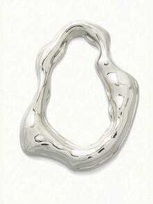 The New Fashionable Irregular-Shaped Scarf Clasp Is Used To Secure And Decorate The Scarf. It Is Very Attractive And Practical.,Beach,Holiday - Scarf Ring - View 11