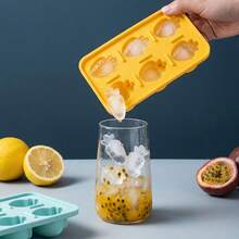 Fabricante de cubitos de hielo con inyección de agua mejorado, molde de silicona con forma de fresa para cubitos de hielo caseros con tapa - Multicolor - Ver 9