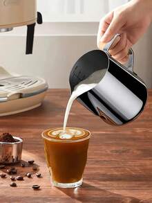 Milk Frothing Pitcher & Milk Frothers - Silver - View 2