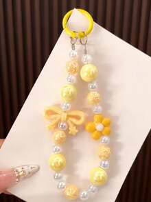 1个时尚优雅蝴蝶钥匙扣 | 亚克力和铁材质，非常适合挂在女士包包上、车钥匙上，也是节日礼物的理想之选 - 彩色 - 查看 12