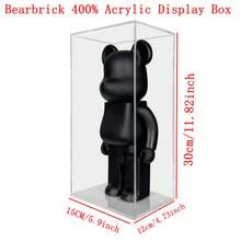 1pc Acrylic Display Case Compatible With 1000% Action Figure Model, Transparent Dust-Proof Storage Box - Clear - View 5