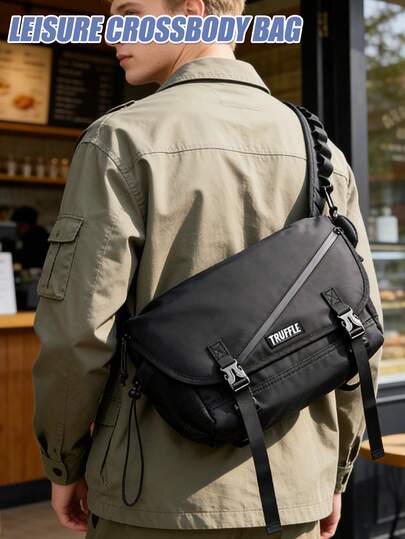 Fashionable Crossbody Bags For Men, Crossbody Backpacks For Commuting, Cycling, Mail Carriers, Sports Single-Shoulder Women's Single-Shoulder Bags, Men's Crossbody Bags, Men's Commuter Crossbody Bags With Large Capacity, Junior High And High School Students' Tablet Single-Shoulder Bags, Student Schoolbags