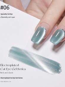 宝仕曼凝胶指甲油，LED UV 闪光全息效果可卸凝胶，需固化，不掉屑，闪亮家用美甲沙龙DIY - 彩色 - 查看 20