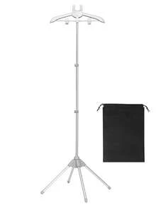 Foldable Garment Steamer Rack, Clothes Steamer Stand, Garment Steamer Hanger, Handheld Fabric Steamer Holder, Steam Iron Clothes Rack - C - View 13