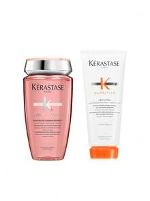 [Bundle] Nutritive Chroma Absolu Bain Riche Chroma Respect Shampoo 250 Ml + Lait Vital Conditioner 200 Ml - Nutritive - View 1