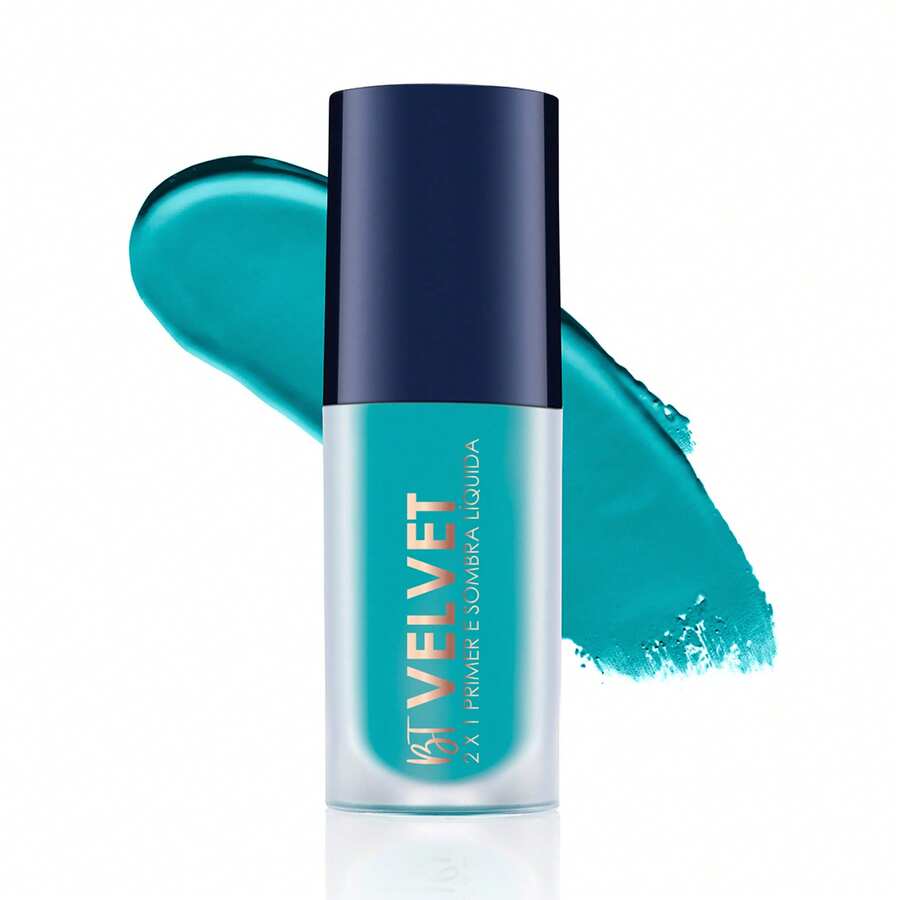 Liquid Eyeshadow And Primer BT Velvet - Bruna Tavares - Teal - View 1