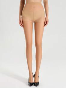 Women's Summer Lightweight Breathable Silk Stockings Pantyhose. Fashionable And Sexy Nylon Stretch High-Waisted Tight Pants. 15D Soft Fabric. Suitable For Daily Business Parties And Festive Occasions. Versatile. - Multicolor - View 18