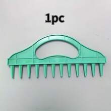 1pc Seed Planter Tool, Soil Drill Tool, Gardening Seeding Spacing Tool, Durable Plastic Material, Suitable For Farmland, Vegetable Planting, Agricultural Rake - A - View 9