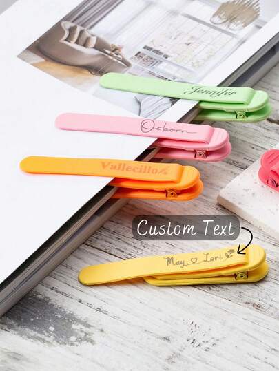 Personalized Silicone Bookmarks, Multifunctional Bookmarks That Can Be Clipped Onto Books, Meaningful Bookmark Gifts Suitable For Women, Teachers, Book Lovers, Christmas, Thanksgiving, Halloween, Valentine's Day, Mother's Day, Father's Day, Easter Gifts, Bridesmaid Gifts, Wedding Gifts, Back To School, Thank You Gifts, Coworker Office Team Gifts