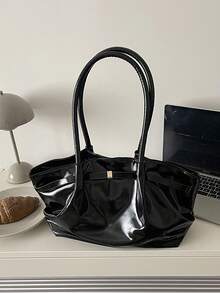 A 2026 New Model Exquisite And Classic Ladies' Shoulder Bag, A Modern Style Bag With High-End Feel And Large Capacity - Black - View 12