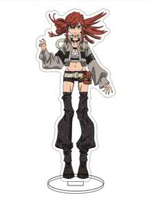 G A C H I A K U T A-Ryo/Rudo/Enjin/Zanka 动漫亚克力立牌 - 可动人偶展示架，桌面及家居装饰摆件，送给朋友/粉丝的完美生日礼物 - 彩色 - 查看 12