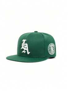 1 buah Topi Baseball Snapback Unisex dengan Bordir Huruf Gothic "LA", Cocok untuk Olahraga Luar Ruangan, Mendaki, Kasual, Streetwear, Tersedia Berbagai Warna - topi bisbol - View 7