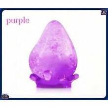 Easter Gift Squishy Drop Shaped Stress Relief Toy, 1 Count  Ice Cube Shaped Squishy Toy, Sensory Toys For Kids With Autism, Fidgets For Classroom Prize Toys, Decompression Squeeze - 紫色 - 查看 1