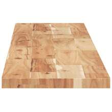 vidaXL Schweberegale 3 Stk. 140x20x2 cm Massivholz Akazie Ölbehandelt Dekorative Wandregale, geeignet für Eingangsbereiche und Wandaufbewahrung, Aufbewahrungseinheiten für Zuhause, einfache Wandregale, Regale über der Toilette im Badezimmer, Hängeregale für Wohnzimmer, Flur, Schlafzimmer und Esszimmer - Einheitsgröße - Übersicht 4