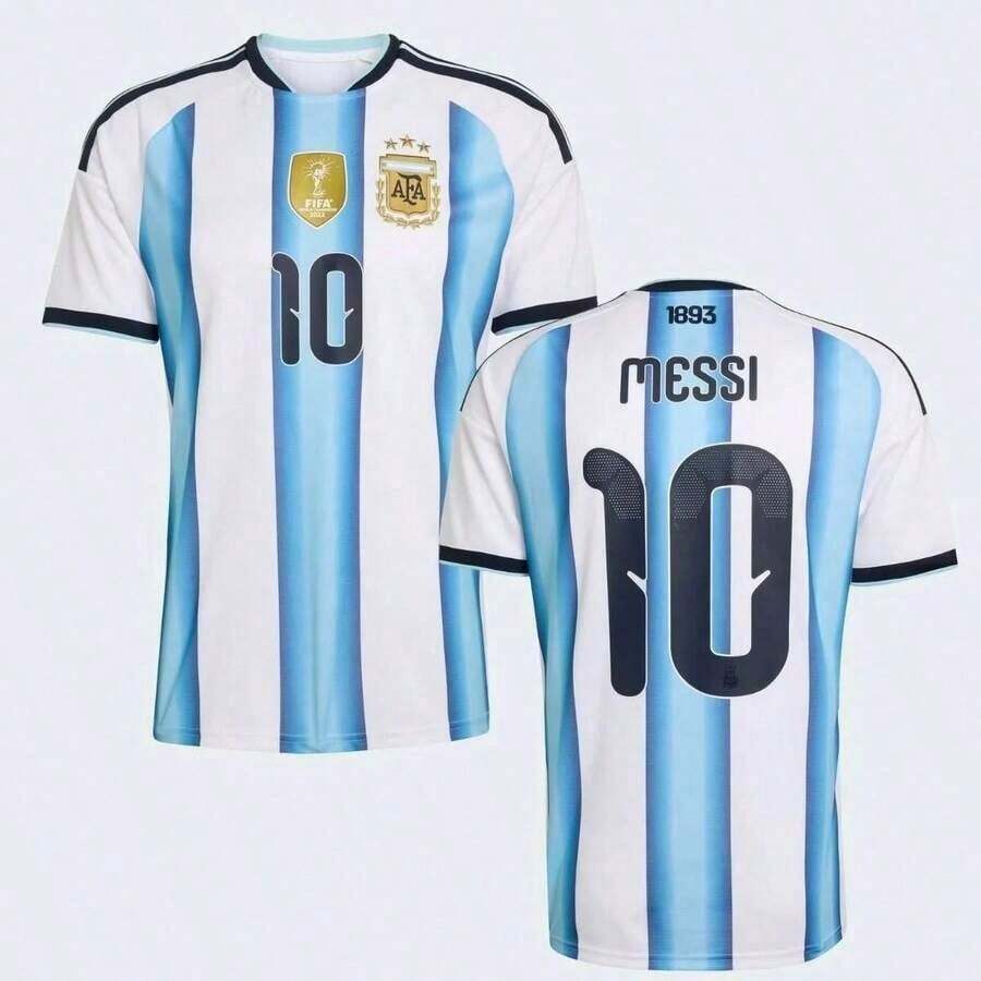 Argentina Traditional Sports Jersey For The 2026 World Cup Away Match - 杏色 - 查看 1