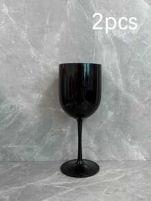 Ly nhựa có chân đế 480ml, thiết kế hai tông màu hồng và trắng, chất liệu PP, chống vỡ và bền, thích hợp cho đám cưới/tiệc tùng/dã ngoại, quà tặng ngày Valentine. - Nhiều màu - Xem 7