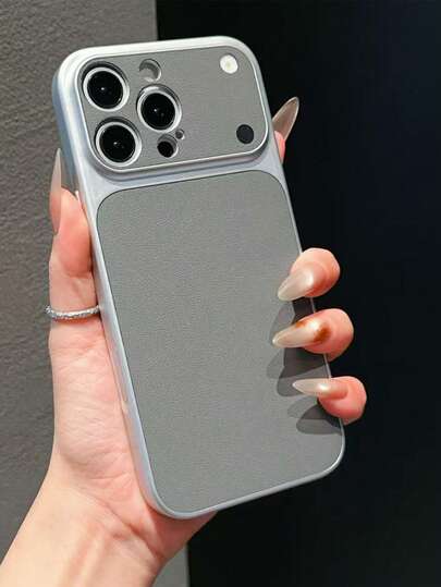 1pc Luxury Upgraded Version, Instantly Transform Into Gray Retro Phone Case, Compatible With IPhone 17 Series, 17 Pro Max, 17 Air, 16, 15, 14, 13, 12, 11 Pro, 15, 14, 13, 12, 11 Pro, 16, 15, 14, 13, 12, 11 Plus, Large Camera Window, Shock-Proof, Anti-Fall, Full Wrap-Around Soft Frame Hard Case