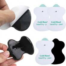 5.5x8cm Button Electrode Pads Self Adhesive Replacement Electrode Patch Electric Machine Massager Sticker - White - View 6