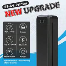 Marklife A4纹身打印机 X8 迷你便携式蓝牙A4纹身纸打印机,适用于DIY纹身,可用于办公室和小型企业 - 彩色 - 查看 4
