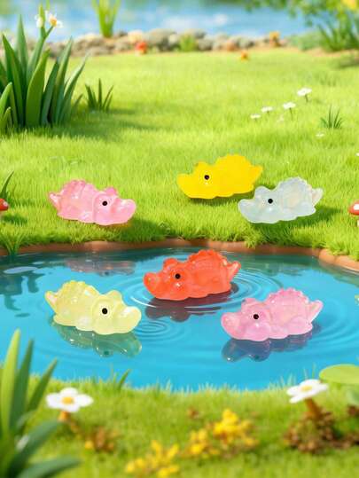 Bộ 10/20 mô hình cá sấu mini bằng nhựa phát sáng trong bóng tối, trang trí tiểu cảnh cá sấu nhỏ phát quang, thích hợp cho vườn cổ tích tự làm, tiểu cảnh, bình thủy tinh, trang trí chậu cây, nội thất xe hơi, trang trí nhà cửa, kệ sách, phòng khách, tiệc theo chủ đề, trang trí lễ tốt nghiệp, quà tặng sinh nhật hoàn hảo (Màu ngẫu nhiên)