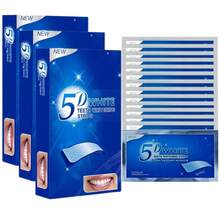 5D-7 tiras blanqueadoras de dientes, limpieza profunda, aliento fresco, sabor a menta, cuidado oral diario - 5D-7 a 14 películas - Ver 4