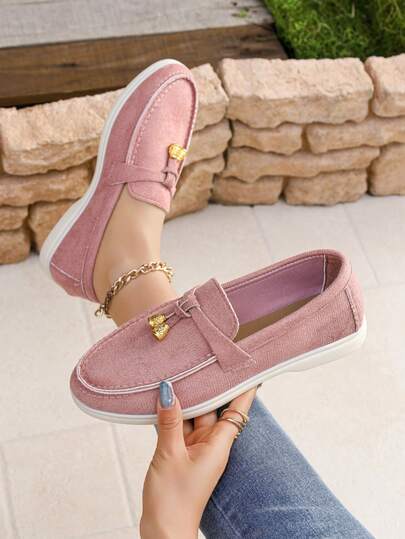 Giày lười nữ, giày bệt tối giản thoải mái, đế mềm không gây mỏi chân, giày lười đa năng tiện dụng cho thời gian rảnh.