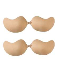 4 Pairs Invisible Bras, Push-Up Bras, Strapless Invisible Bras, Breathable Skin-Friendly Women's Invisible Bras, Reusable Backless Bras, Women's Bras And Bra Accessories - Multicolor - View 27