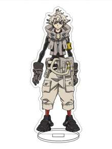 G A C H I A K U T A-Ryo/Rudo/Enjin/Zanka 动漫亚克力立牌 - 可动人偶展示架，桌面及家居装饰摆件，送给朋友/粉丝的完美生日礼物 - 彩色 - 查看 11