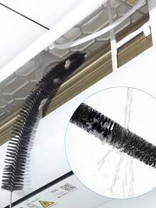 1 Pack Dryer Vent Cleaner Kit Dryer Lint Brush Vent Cleaner Long Flexible Refrigerator Dryer Lint Vent Trap Brush Gas Electric Fire Prevention Exhaust - 黑色 - 查看 4