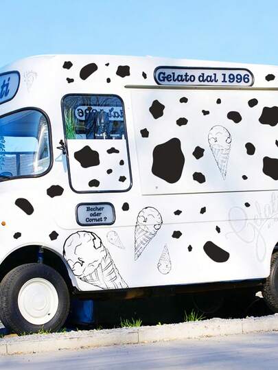 5/10 miếng dán giả da, decal vinyl có thể tháo rời, thích hợp dán lên tường, xe hơi, laptop, bình nước, trang trí nhà cửa.