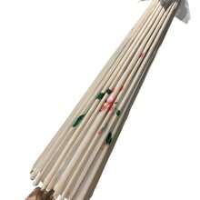 5 Sombrillas De Tela Chinas Para Decoración De Fiestas De Bo - Blanco - Ver 3