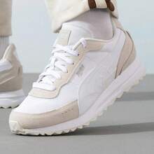 Giày thể thao cổ thấp PUMA Road Rider, unisex, màu trắng ngà. - trắng đục - Xem 8