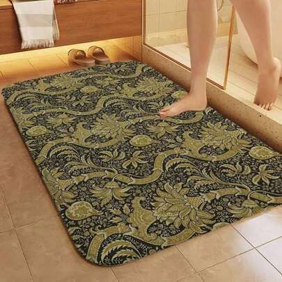 Flannel Bedroom Carpet For Kitchen Ized Room Rugs Bathroom Mat Doormat Entrance Door Floor Noise Mat Home