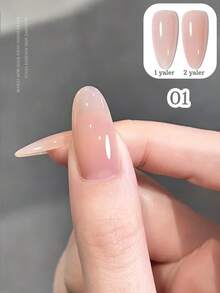 10毫升 MISS SHAKA 春夏美甲冰透明果冻裸粉色白色凝胶指甲油美白流行百搭美甲美甲沙龙家用DIY美甲用品 - 彩色 - 查看 17