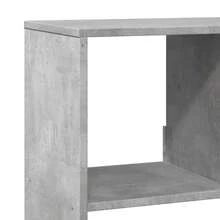 Bookcase Concrete Grey 100x33x156.5 Cm Engineered Wood - Grey - View 7