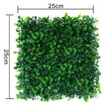 10 Artificial Wall Panels English Wall 25x25cm - Green - View 9