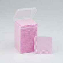 200pcs Square Nail & Eyelash Glue Cleaning Wipes - Multicolor - View 10