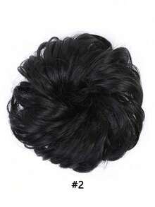 Sanggul Rambut Serat Tahan Suhu Tinggi, Dengan Karet Rambut Elastis, Cocok Untuk Semua Acara (Gaya Rambut Ekor Kuda) - MultiWarna - View 22