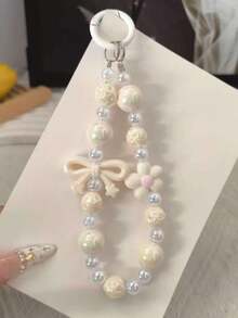 1个时尚优雅蝴蝶钥匙扣 | 亚克力和铁材质，非常适合挂在女士包包上、车钥匙上，也是节日礼物的理想之选 - 彩色 - 查看 11