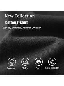 Boys T-Shirt Bruh Graffiti Print 100% Cotton Short Sleeve Crew Neck Graphic Tee Streetwear Vintage Print For School Outfit Perfect Gifts For Birthday - 黑色 - 查看 6